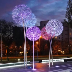 Đèn LED Hoa Bồ Công Anh Dandelion Sợi Quang Lớn D30cm-300cm | Báo Giá