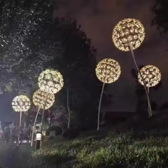 Đèn LED Hoa Bồ Công Anh Dandelion Sợi Quang Lớn D30cm-300cm | Báo Giá