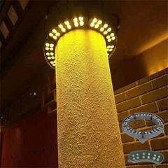 Đèn LED Ôm Cột Trụ Tròn Tòa Nhà Cao Tầng 72W-108W Chiếu Sáng Cảnh Quan Ngoài Trời Mã SP ZRC-6-3000 Zalaa