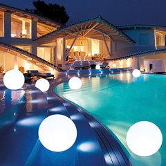 Đèn LED Tròn Kiểu Dáng Quả Bóng, Nhiều màu sắc, Sử dụng trang trí cảnh quan sân vườn ZALAA ZSV-Ball-Lights