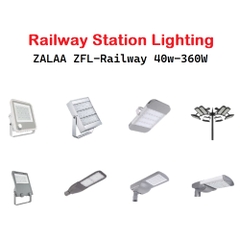 Đèn LED ZALAA chiếu sáng Các Nhà Ga Đường Sắt Việt Nam ZFL-Railway 40w-360W Railway Station Lighting