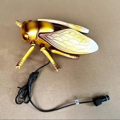Đèn LED ZALAA Mô Hình Ve Sầu Simulation Golden Cicada Light cho Vườn Ánh Sáng / Light Garden