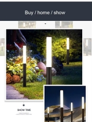 Đèn Trụ Sân Vườn LED Hiện Đại - Giải Pháp Chiếu Sáng Landscape Hoàn Hảo