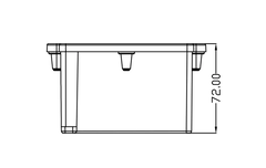 Hộp Nối Điện Deenlai FSH716-B - Chia nhiều cổng từ 2 đến 10 ngả, Chống nước, Ngoài trời IP68 - Linh kiện đèn led Zalaa