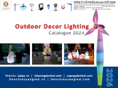 Đèn LED Trang Trí Tạo Hình Mô Phỏng của Zalaa cho các Dự án chiếu sáng cảnh quan Sân vườn, Công viên, điểm Checkin