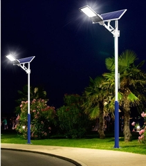 Cột Đèn Năng Lượng Mặt Trời Giật Cấp, cao từ 2m8 đến 9m, ZALAA sản xuất, OEM theo yêu cầu