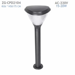 Trụ Đèn LED Sân Vườn Năng Lượng Mặt Trời Kiểu Mới ZALAA ZG-CPD2104