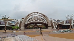 Trùm Cột Đèn nhiều tay bóng đầu quả cầu ZALAA Đẹp Lạ Giải pháp trang trí nghệ thuật cho sân vườn công viên