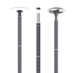 Cột Đèn Năng Lượng Mặt Trời Dọc Vertical Solar Light ZSR-06 Smart City