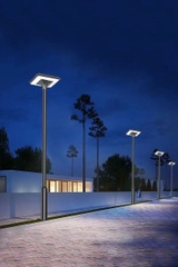 Đèn năng lượng mặt trời chiếu sáng trang trí công viên 80w Resort mã ZCVNL-2021