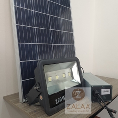 Đèn LED pha năng lượng mặt trời công suất 60-100W Battery 65AH 12,8V Panel 150W 18V