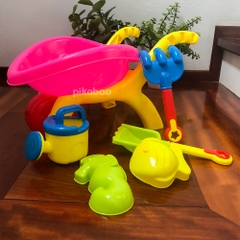 Xe đẩy chở cát/hạt muồng cỡ nhỏ