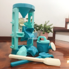 Đồ chơi guồng cát màu xanh