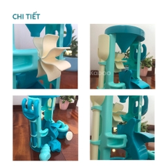 Đồ chơi guồng cát màu xanh