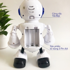 Đồ chơi robot phát sáng nhảy linh hoạt