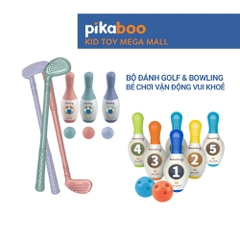 Túi bowling vui chơi thể thao cho bé Pikaboo