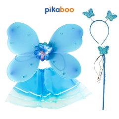 Đồ chơi trung thu cánh tiên Pikaboo xinh xắn cho bé gái chất liệu vải hoạ tiết và màu sắc sinh động