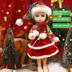 Búp bê Noel Pikaboo kèm cành thông xinh xắn