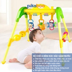 Kệ xúc xắc chữ A cao cấp Pikaboo, giúp bé phát triển đa giác quan, chất liệu nhựa cao cấp an toàn