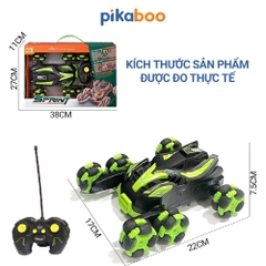 Xe ô tô địa hình 6 bánh điều khiển từ xa Pikaboo