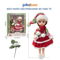 Búp bê Noel Pikaboo kèm cành thông xinh xắn