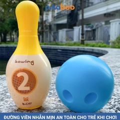 Túi bowling vui chơi thể thao cho bé Pikaboo