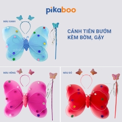 Đồ chơi trung thu cánh tiên Pikaboo xinh xắn cho bé gái chất liệu vải hoạ tiết và màu sắc sinh động