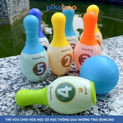 Túi bowling vui chơi thể thao cho bé Pikaboo