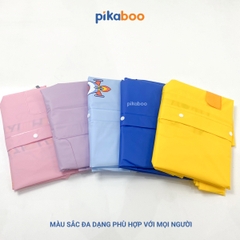 Áo mưa trẻ em cao cấp Pikaboo, chất liệu Eva dày dặn chống thấm nước tốt, họa tiết dễ thương cho bé