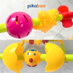 Kệ xúc xắc chữ A cao cấp Pikaboo, giúp bé phát triển đa giác quan, chất liệu nhựa cao cấp an toàn