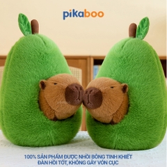 Gấu bông Capybara bơ Pikaboo