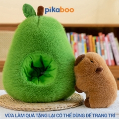 Gấu bông Capybara bơ Pikaboo
