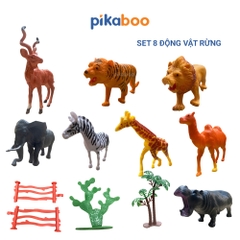 Đồ chơi con vật Pikaboo mô hình động vật cho bé