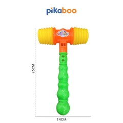 Búa nhựa hơi 2 đầu cho bé Pikaboo