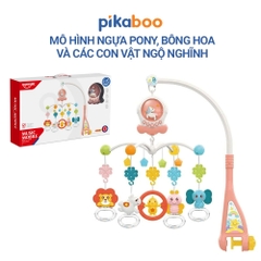 Đồ chơi treo nôi phát nhạc cho bé sơ sinh Pikaboo