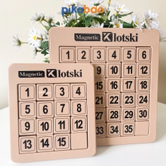 Bảng trượt số thông minh gắn nam châm Klotski