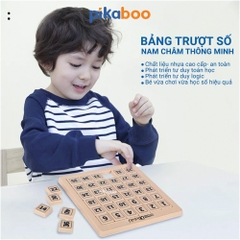 Bảng trượt số thông minh gắn nam châm Klotski