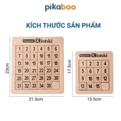 Bảng trượt số thông minh gắn nam châm Klotski