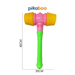 Búa nhựa hơi 2 đầu cho bé Pikaboo