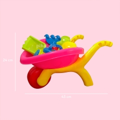 Xe đẩy chở cát/hạt muồng cỡ nhỏ
