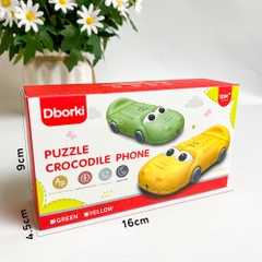 Đồ chơi điện thoại cá sấu đáng yêu