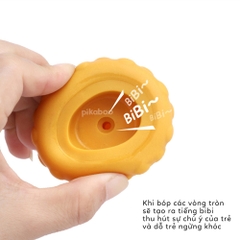 Đồ chơi tháp xếp chồng vòng tròn gấu và xếp hình khối