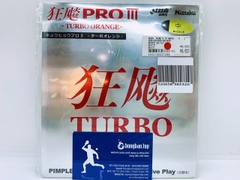 Nittaku Hurricane Pro 3 Turbo Ogrange