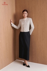 82919 - Áo vest ngắn dạ len