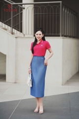 AP442 - Áo polo cổ bổ trụ