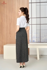 38010 - Chân váy A tuypsi, bổ moi trước