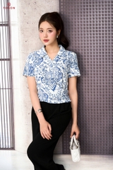 13134 - Áo croptop lụa