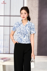 13134 - Áo croptop lụa