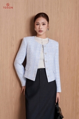 82537 - Áo vest ngắn nỉ len