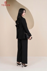 82034 - Áo blazer trượt hàn dáng suông cổ K